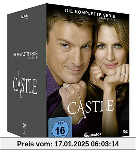 Castle - Die komplette Serie: Staffel 1-8 (45 Discs) von Bryan Spicer