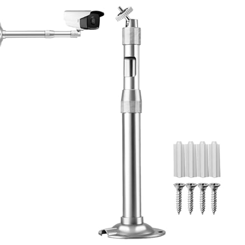 Sicherheitskamera-Halterung, verstellbare Wandhalterung und Kamerahalterung, erweiterbare Halterungen, ideal für Dorm und Zuhause, robustes und flexibles Design von Bsbkoj