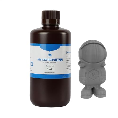 Tough Resin, 1000 g lichtempfindliches -Druckharz, UV-Curing Photopolymer Resin, Low Odor Printer Resin, -Druckflüssigkeit, Board Game Character Resin, langlebiges -Druckharz, Harz für Board von Bsbkoj