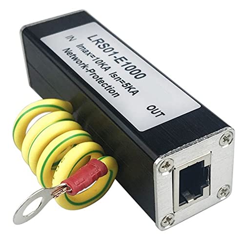 Bstepompre Schutz für PoE 1000 M POE 1000 M Monitor Kamera Überspannungsschutz RJ45 Gigabit Ethernet Schutz Gerät von Bstepompre