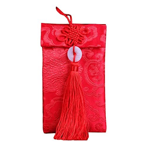 Chinesische Seide, roter Umschlag mit Stickerei, Geldtasche, Neujahrstasche, für Frühlingsfest, Babyparty, Hochzeit, Party von Btgghytr