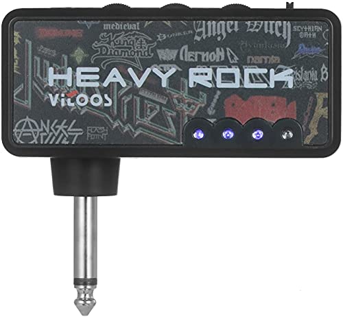 Btuty E-Gitarrenstecker Kopfhörer Verstärker Heavy Rock Kompakt Tragbar von Btuty