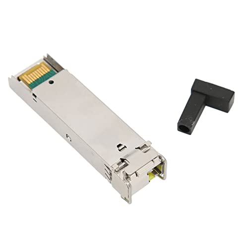 Buachois Optisches Modul, 1,25 G SFP-Transceiver, 1,25 Gbit/s TX1550 RX1310 nm Singlemode-Faser, 40 km, unterstützt DDM SFP optisches Modul, Glasfaser-Transceiver, Glasfaser-Modual für von Buachois