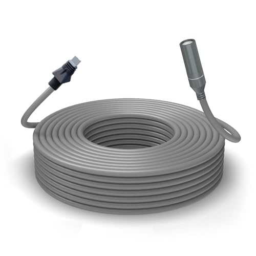 Buachois Starlink Kabel, Gen 2 Satellitenantennenkabel, Satelliten Ersatzverlängerungskabel, 1200 Mbit/s wasserfestes Satellitenkabel für Gen2 V2 (100 Fuß/30 m) von Buachois