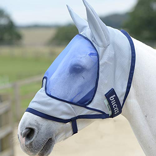 Bucas Buzz-Off Deluxe 115/XS Mask & Ears Blue von Bucas