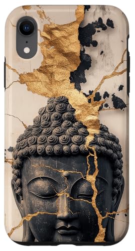 Hülle für iPhone XR Abstrakter Buddha - Lotusblume - spiritueller Buddhismus Buddhist von Buddha Designs by Kajiro