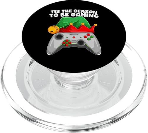 Tis the Season to be Gamer, Weihnachten, Videospieler PopSockets PopGrip für MagSafe von Buddy Tees