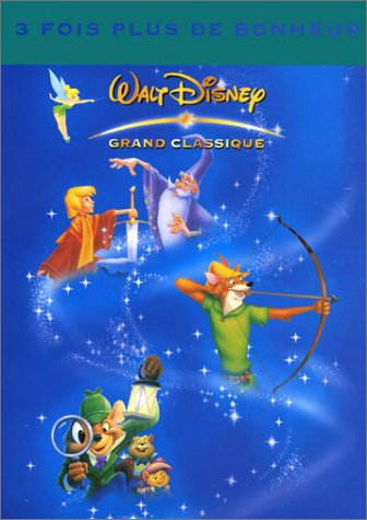 Coffret Disney 3 DVD : Merlin l'enchanteur / Robin des Bois / Basil détective privé [FR Import] von Buena Vista Home Entertainement