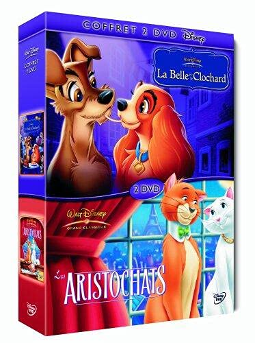 La Belle et le Clochard / Les aristochats - Bipack 2 DVD [FR Import] von Buena Vista Home Entertainement