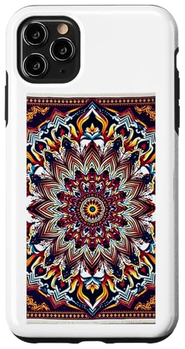 Hülle für iPhone 11 Pro Max Bohemian Mandala Art - Lebendiges Design für alle Gelegenheiten von Buffys Flavorful Journey