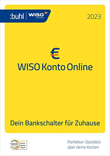 WISO Konto Online 2023 | PC | PC Aktivierungscode per Email von Buhl Data Service GmbH