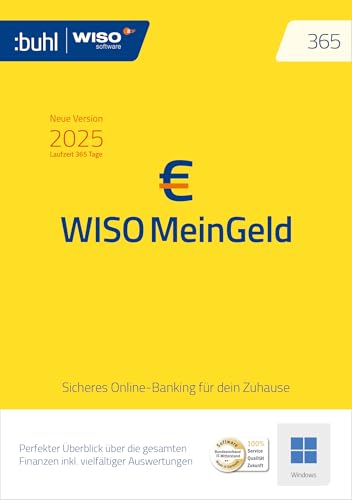 WISO Mein Geld 365 (aktuelle Version 2025) | 2025 | PC Aktivierungscode per Email von Buhl Data Service