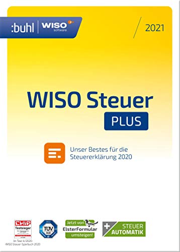 Buhl Data Service GmbH WISO Steuer Plus 2021 (für Steuerjahr 2020) | 2021 | PC | PC Aktivierungscode per Email von Buhl Data Service