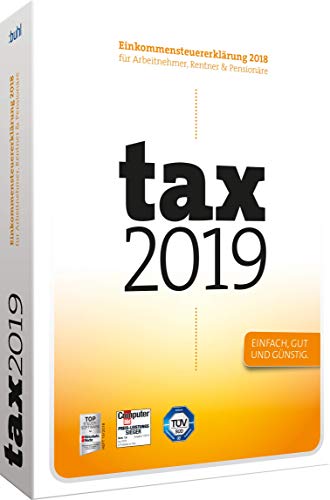 tax 2019 (für Steuerjahr 2018) von Buhl Data