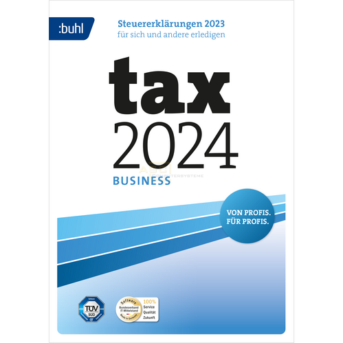 Tax 2024 Business  ESD   5 PC  (Steuerjahr 2023) (Download) von Buhl