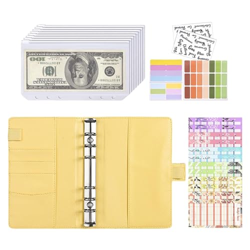 Budget Notebook for Financial Organization | Cash Budget Book with 12 Envelopes | Business Expense Tracker and Cash Envelope System | Practical Money Management Tool | Ideal for Personal and Business von Buhygn