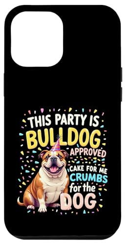 Lustiges Geburtstagsgeschenk Englische Bulldogge Hülle für iPhone 12 Pro Max von Bulldog Fun Designs