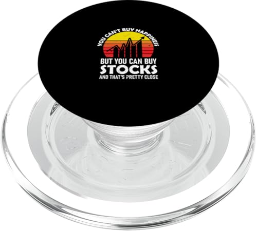 Sie können Happiness Stock Market Trading Day Trader nicht kaufen PopSockets PopGrip für MagSafe von Bullish Stock Market Trading Day Trader Clothing