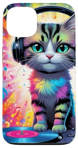 DJ Katze Mädchen Liebt Musik | Katzen Party Mit Kopfhörer Hülle für iPhone 13 DJ Katze Mädchen Liebt Musik | Katzen Party Mit Kopfhörer Hülle für iPhone 13 von Bunte DJ Katze Eyecatcher mit Party-Vibes