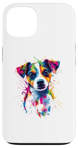 Hülle für iPhone 13 Bunt Künstlerisch Jack Russell Terrier Hund Jacky von Bunte Künstlerische Jack Russell Hundemotive