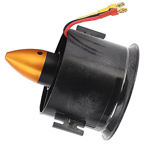 MXGZ QF2822 3000KV Motor EDF Impeller Set, High Toughness QX Motor 70mm EDF Set 4S Lipo High Speed ​​mit 6 Blatt Impeller für RC Flugzeug von MXGZ