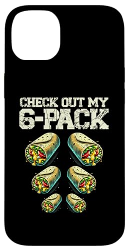 Hülle für iPhone 14 Plus Check Out 6er-Pack mexikanische Lebensmittel Burrito Cinco De Mayo Burritos von Burritos Mexican Food Burrito Lover Gifts