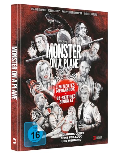 Monster on a Plane - 2-Disc Limited Edition Mediabook - Cover B (Blu-ray + Bonus-DVD) von 99999 (Alive)