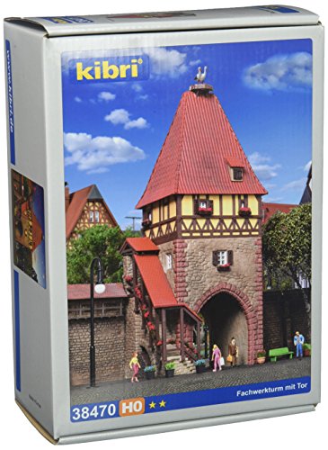 Kibri 38470 H0 Fachwerkturm mit Tor von Busch