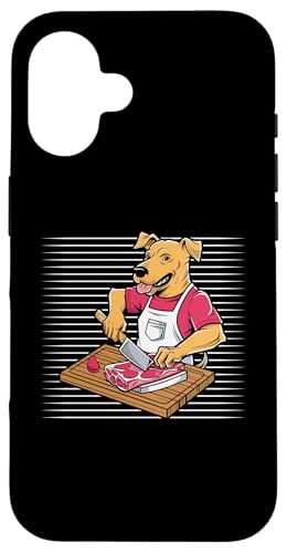 Hülle für iPhone 16 Hundemetzgerei Fleischmetzgerei von Butchery Butchers Butcher Gifts