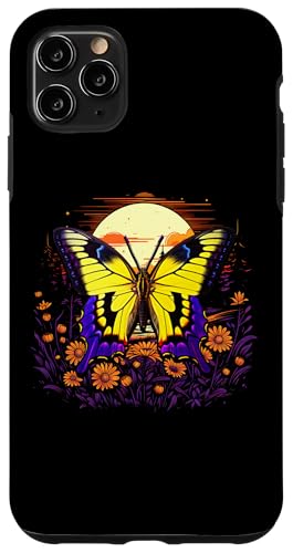 Hülle für iPhone 11 Pro Max Schmetterling Bunte Blume Natur von Butterflies Aesthetic Design Ideas