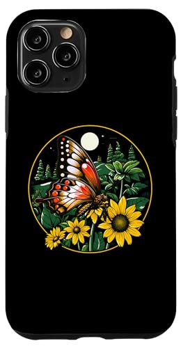 Hülle für iPhone 11 Pro Schmetterling Bunte Blume Natur von Butterflies Aesthetic Design Ideas