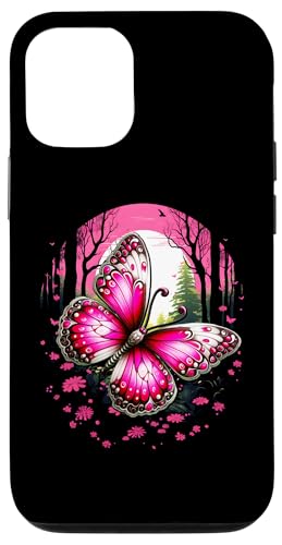 Hülle für iPhone 14 Schmetterling Bunte Blume Natur von Butterflies Aesthetic Design Ideas