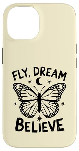 Butterfly Fly Dream Believe Zoo Tagesausflug Frauen Mädchen Kinder Hülle für iPhone 14 von ButterflyAxis1