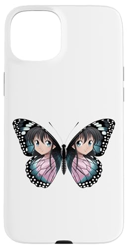 Schmetterling Anime Otaku Kawaii Zoo Tagesausflug Frauen Mädchen Kinder Hülle für iPhone 15 Plus von ButterflyAxis1