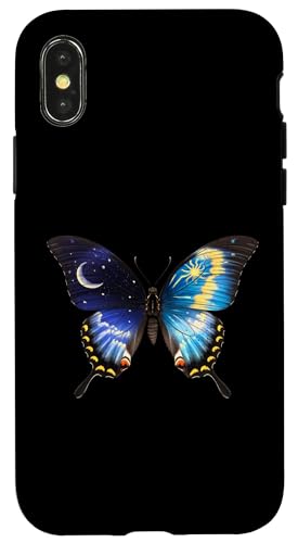 Schmetterling Zoo Tagesausflug Sonne Mond Frauen Mädchen Kinder Hülle für iPhone X/XS von ButterflyAxis1