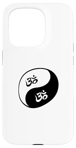 Hülle für iPhone 15 Pro Ohm Yin Yang OM-Symbol von Buy Cool Shirts