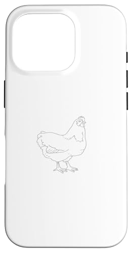 Hülle für iPhone 16 Pro Henne gepecktes Männchen von Buy Cool Shirts