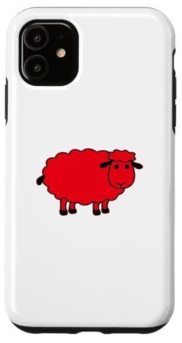 Rotes Schaf Hülle für iPhone 11 von Buy Cool Shirts