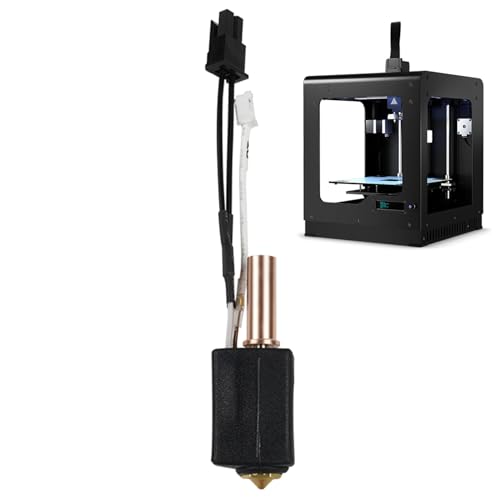 Bvizyelck Extruder-Hot-End-Ersatz, Heizblock-Hot-End-Kit | Tragbares Hotend-Kit 3D-Druckerteile,Leichtes, schnell aufheizbares und effizientes 3D-Druckerzubehör von Bvizyelck