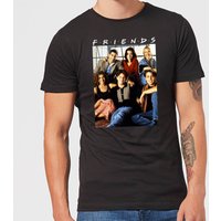 Friends Vintage Character Shot Herren T-Shirt - Schwarz - XS von By IWOOT