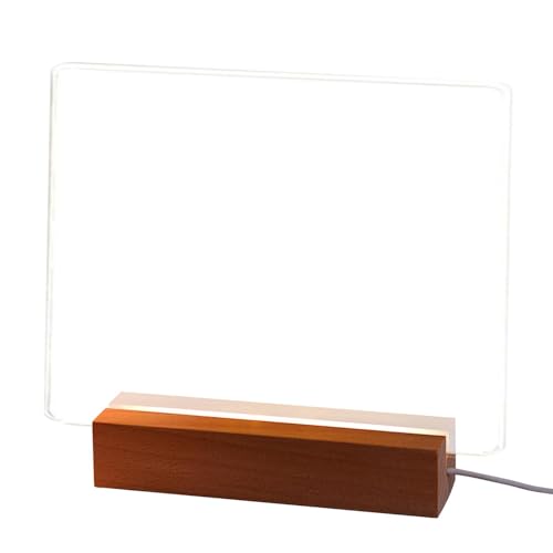 Acrylic Memo Board | Erasable Message Boards | Student Message Board | Acrylic Note Stand | School Writing Boards | Stylish Heavy Duty Home Memo Board for School Home von Byeaon