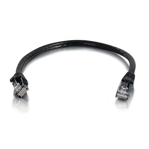 C2G 82465 C2G - Patchkabel - RJ-45 (M) auf RJ-45 (M) - 30 cm - UTP - CAT 6 - gebootet, snagless - Schwarz von C2G