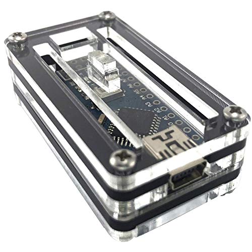 Arduino Nano Zebra Schwarz Ice Case von c4labs von C4Labs