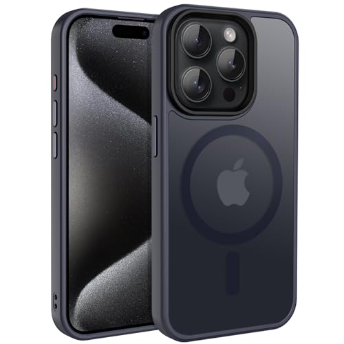 CACOE Hülle für iPhone 15 Pro Max Hülle 6.7 Zoll kompatibel mit MagSafe, Handyhülle für iPhone 15 Pro Max Schutzhülle Case Anti-Fingerabdruck von CACOE