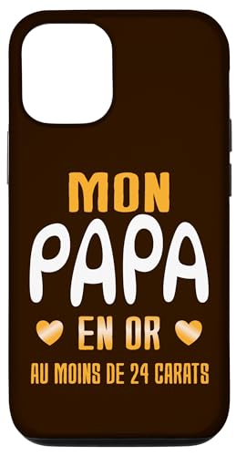Hülle für iPhone 13 Cadeau d'anniversaire Fête des Pères pour son Papa d'amour von CADEAU DES PAPAS D'AMOUR