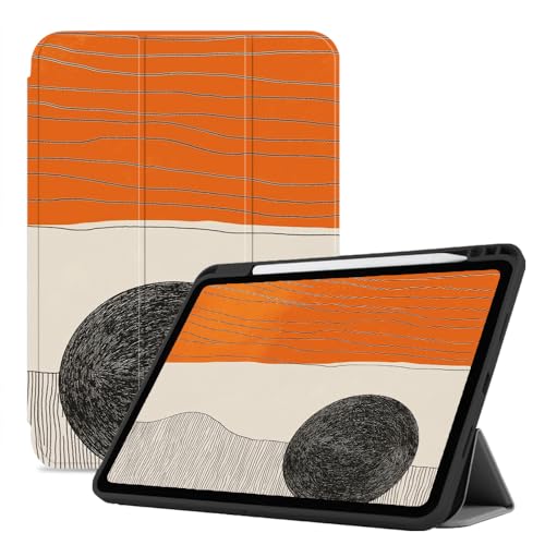 Hülle Für Ipad 5/Ipad 6 Hülle, Ipad 9,7 Hülle 2018/2017, Auto Sleep Wake Smart Cover Stand Hülle Für Ipad 9,7 Zoll 6. 5. Generation, Einfache Strichzeichnungen von CAEITLRSO