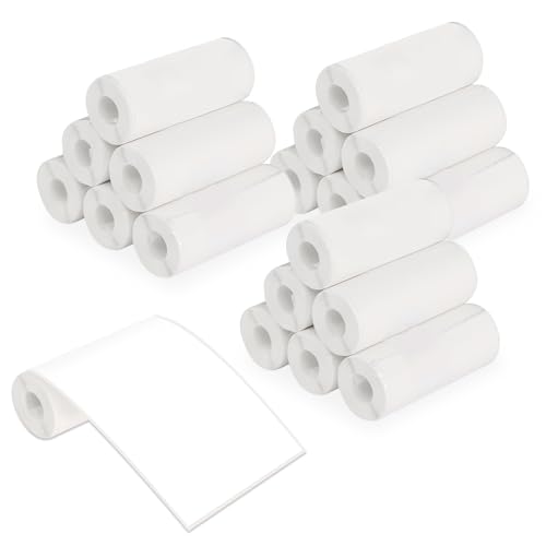 Thermopapier für Kinderkamera 25 Rollen 57X25mm Mini Drucker Sticker Kinderkamera Druckpapier Nachfülldruckpapier, Nachfüllpapier Druckpapier für Kinderkamera Sofortdruckkamera von CAINCAY