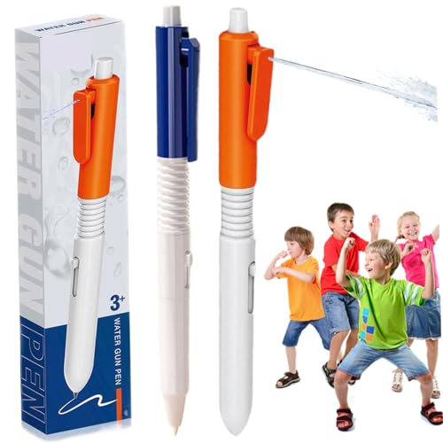 CAKEEYUM 2pcs Stift, der Wasser tragbarer Plastikwasserpistole unterspürt von CAKEEYUM