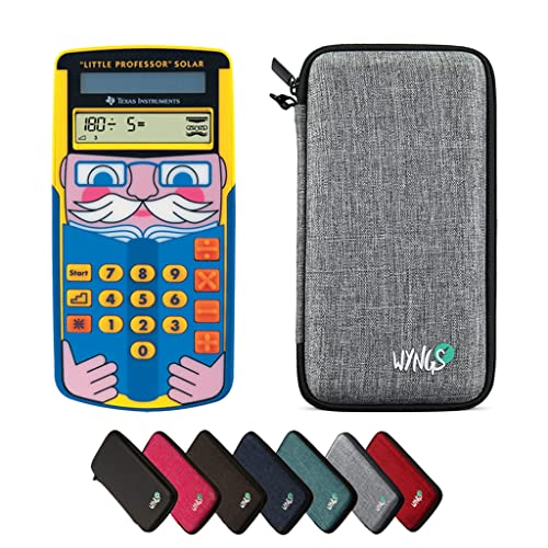 CALCUSO Sparpaket Hellgrau mit Taschenrechner TI Little Professor Solar von CALCUSO