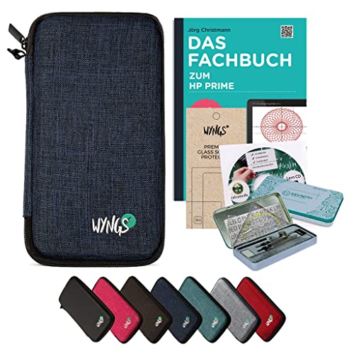 CALCUSO Zubehör Streberpaket Blau kompatibel für Grafikrechner HP Prime von CALCUSO